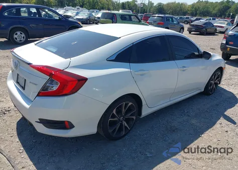 2019 Honda Civic Sport из США, поврежденный, VIN 2HGFC2F8XKH598365
